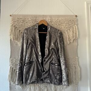 All Saints Leigh Sequin Blazer